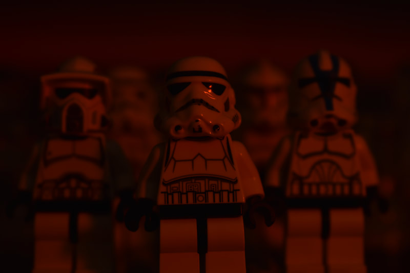 cormac tully, camera, photography, lego, minifigure, star, wars, stormtrooper, lone, trooper, red, 