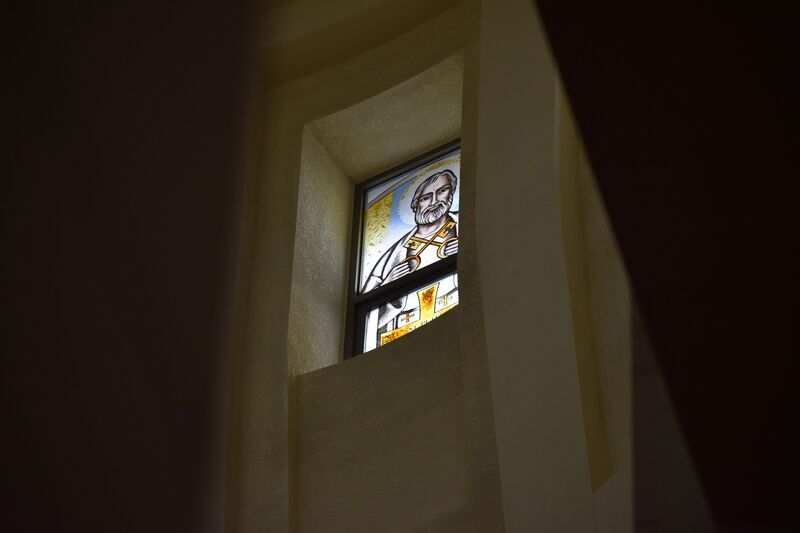 cormac tully, photography, camera, Catholic, prayer, cocathedral, sacred, heart, st peter, stained glass, window, church